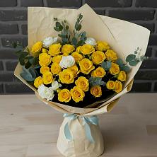 Букет цветов из:  Розы в Великий двор