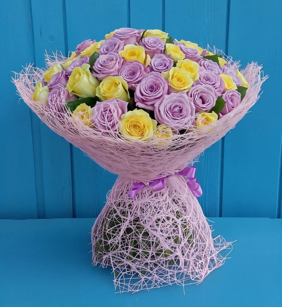 Букет 101 Волшебный Миг в Великий двор