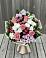 Букет цветов из: Альстромерии, Гвоздики, Розы и Хризантемы в Великий двор