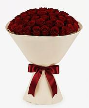 Букет 101 Бордовая роза Блэк Бакарра в Великий двор