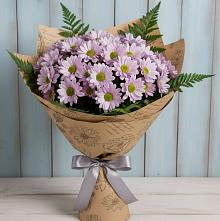 Букет цветов из:  Хризантемы в Великий двор