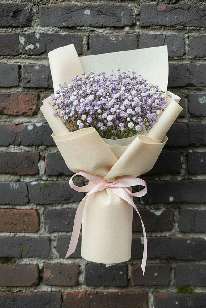 Букет цветов из: Гипсофила в Великий двор