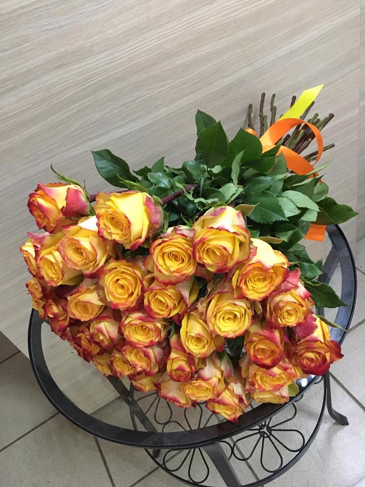 Букет Желтые розы в Великий двор