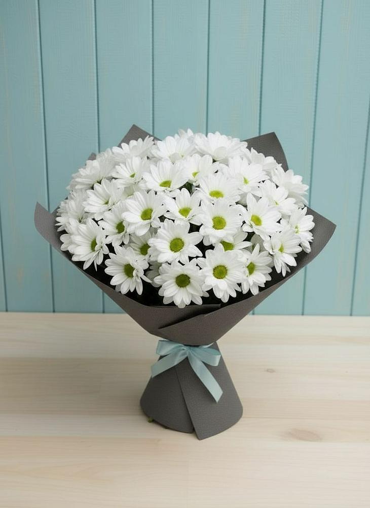 Букет цветов из: Хризантемы в Великий двор