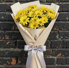 Букет цветов из:  Хризантемы в Великий двор
