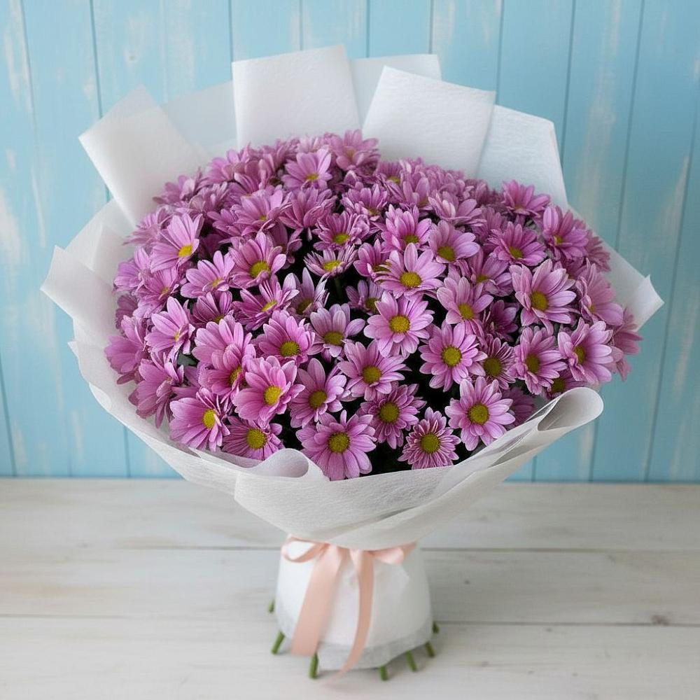 Букет цветов из: Хризантемы в Великий двор