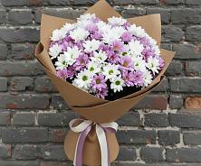 Букет цветов из:  Хризантемы в Великий двор