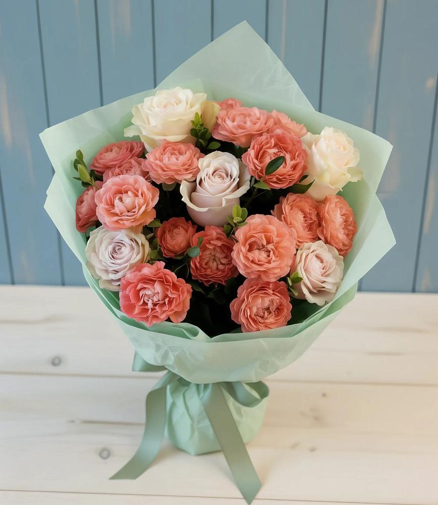 Букет цветов из: Розы в Великий двор