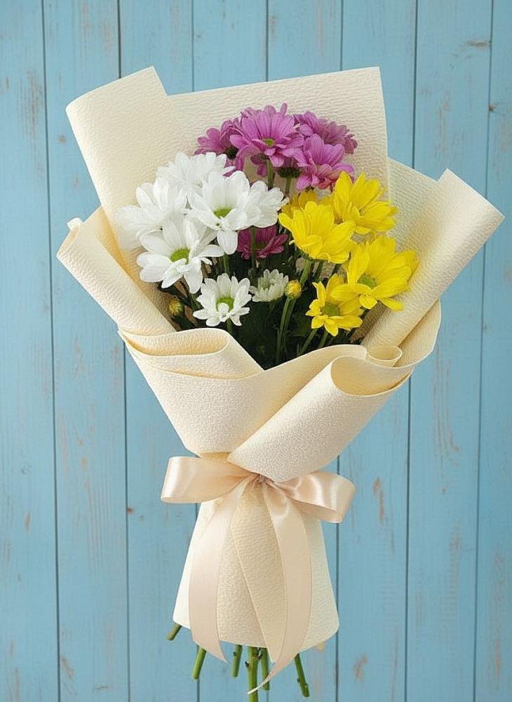 Букет цветов из: Хризантемы в Великий двор