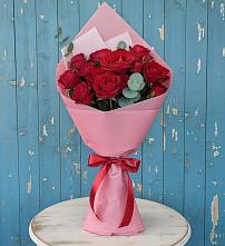 Букет цветов из:  Розы в Великий двор