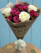 Букет цветов из:  Розы в Великий двор