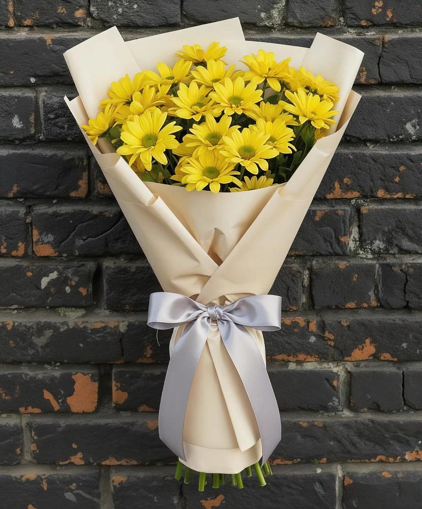 Букет цветов из: Хризантемы в Великий двор