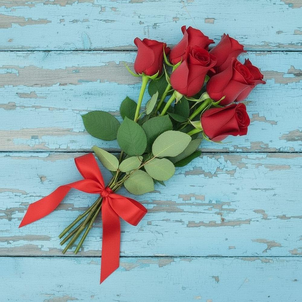 Букет Красные розы в Великий двор