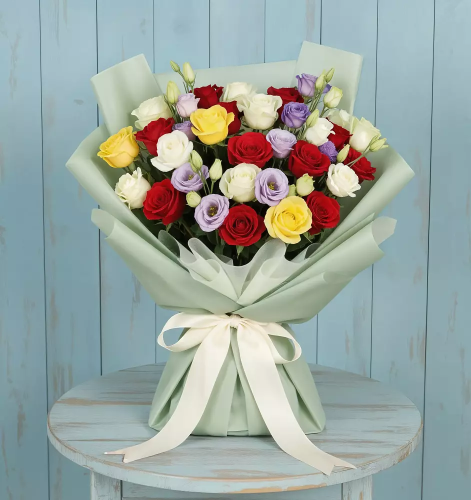 Букет цветов из: Розы в Великий двор