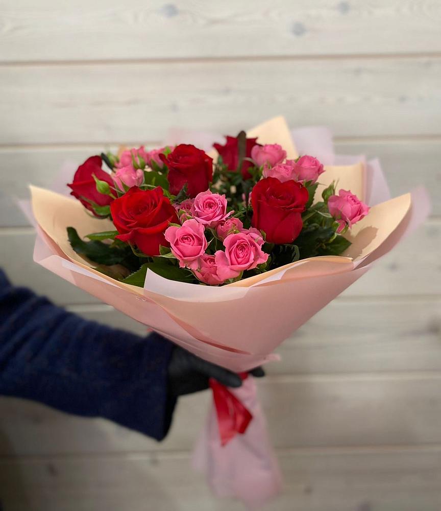 Букет цветов из: Розы в Великий двор